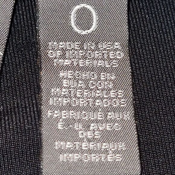 Vintage Chico's Travelers X-Small Black Short Jacket Tuxedo Style 3/4 Sleeve - Picture 3 of 8